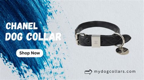 purrfect chanel dog collars.